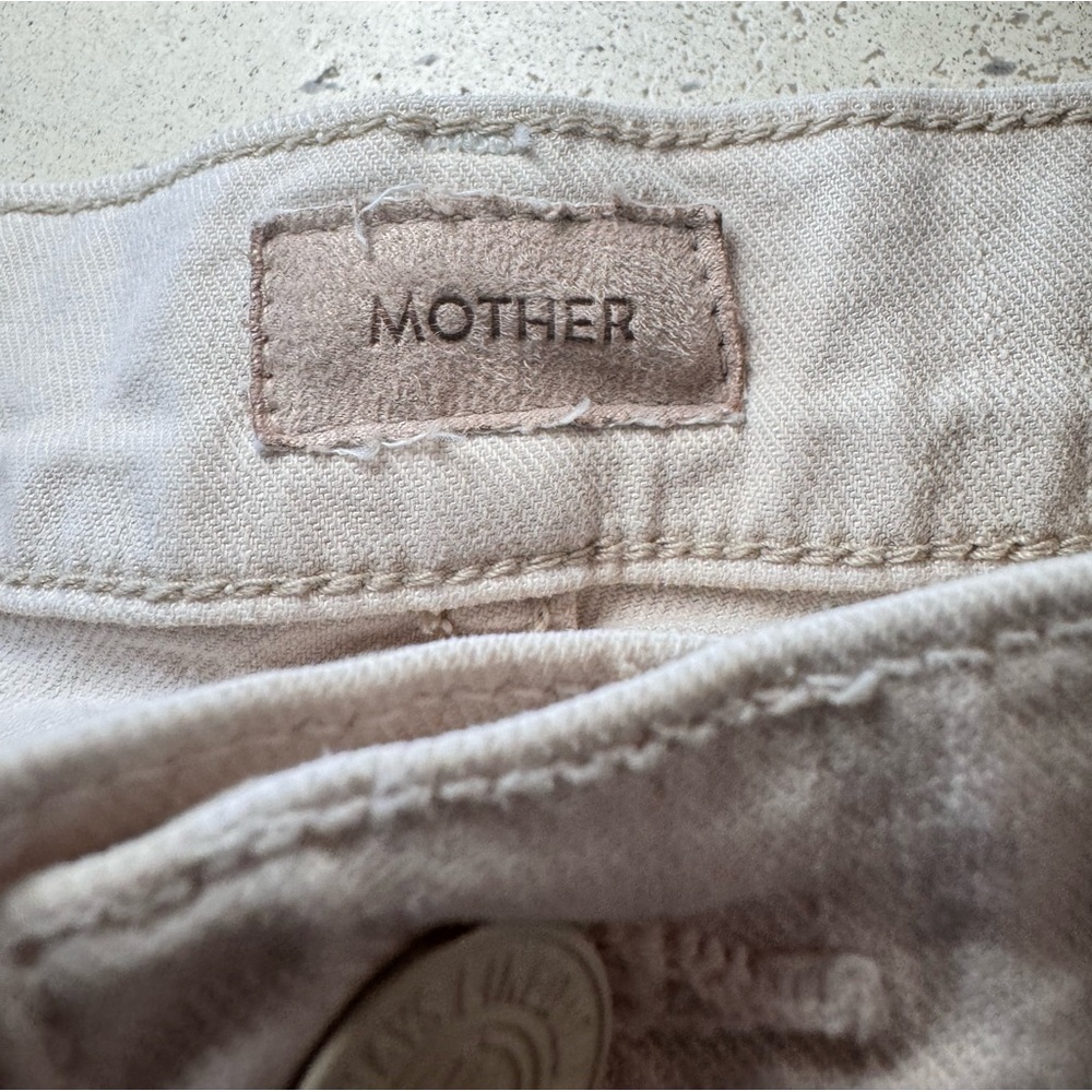 MOTHER High Rise Tan Jeans - Picture 4 of 7